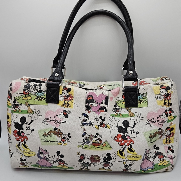 Disneyland Resorts Mickey & Minnie comic limited edition satchel handbag - Picture 13 of 15